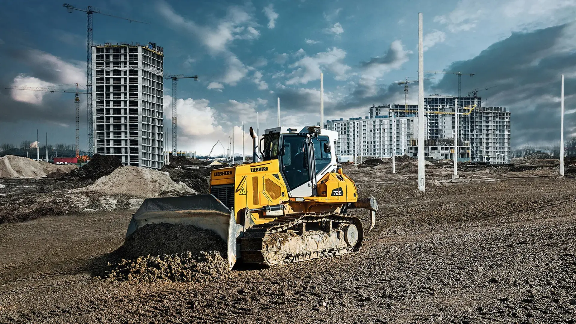 Crawler Dozer Liebherr, Pilihan Terbaik untuk Pekerjaan Konstruksi